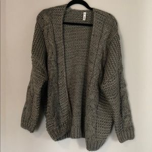 Wishlist Open Cable Cardigan, sz M